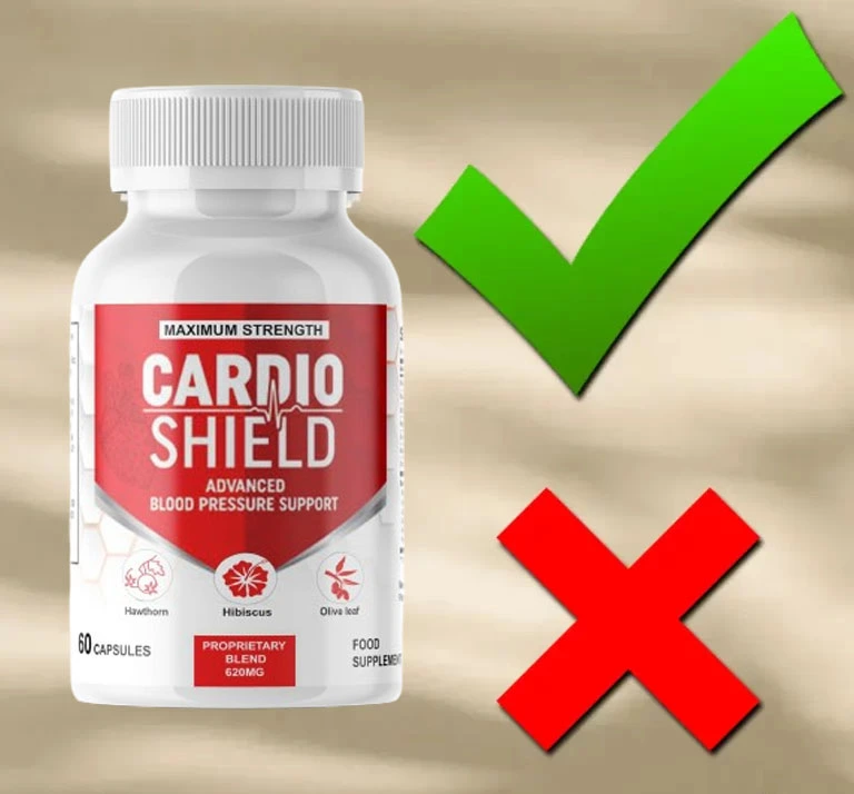 Cardio Shield Official Supports Healthy Blood and Blood Pressure Levels