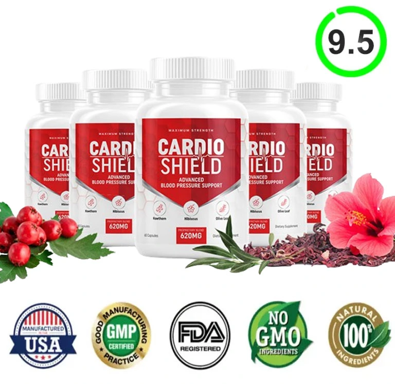 Cardio Shield Official Supports Healthy Blood and Blood Pressure Levels